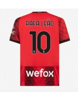 AC Milan Rafael Leao #10 Domácí Dres 2023-24 Krátký Rukáv